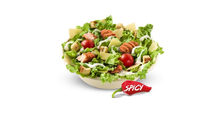 Salade Spicy Chicken Caesar