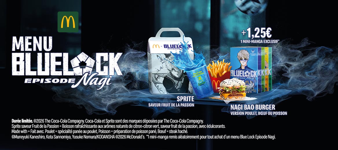 Menu Blue Lock