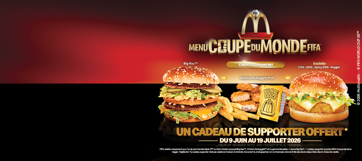  Menu Coupe du Monde